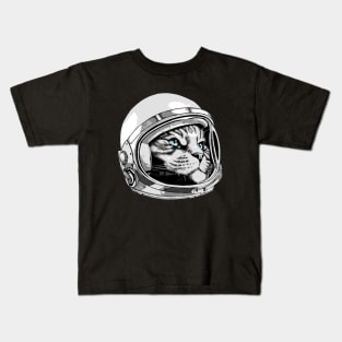 Space Kitty Cat Kids T-Shirt